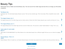 Tablet Screenshot of freetopbeautytips.blogspot.com