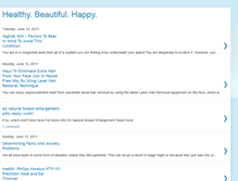 Tablet Screenshot of healthy-beautiful-happy.blogspot.com