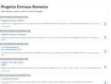 Tablet Screenshot of progettoemmaus.blogspot.com