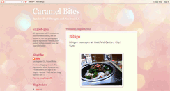 Desktop Screenshot of caramelbites.blogspot.com