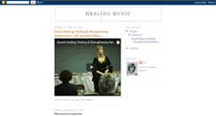 Desktop Screenshot of newagehealingmusic.blogspot.com