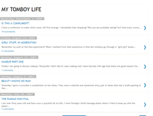Tablet Screenshot of mytomboylife.blogspot.com