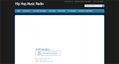 Desktop Screenshot of hiphomusicpradio.blogspot.com