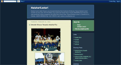 Desktop Screenshot of mataharilestari.blogspot.com