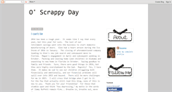 Desktop Screenshot of oscrappyday.blogspot.com