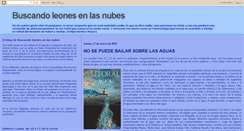 Desktop Screenshot of buscandoleonesenlasnubes.blogspot.com