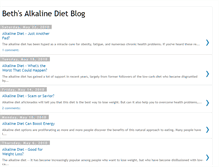 Tablet Screenshot of bethsalkalinedietblog.blogspot.com