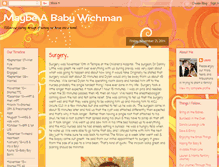 Tablet Screenshot of maybeababywichman.blogspot.com