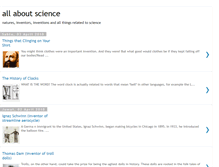 Tablet Screenshot of natures-allaboutscience.blogspot.com