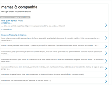 Tablet Screenshot of mamasecompanhia.blogspot.com