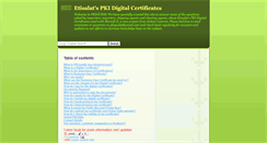 Desktop Screenshot of pkiguide.blogspot.com