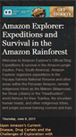 Mobile Screenshot of amazon-explorer.blogspot.com