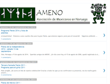 Tablet Screenshot of mexicansinnorway.blogspot.com