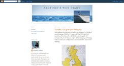 Desktop Screenshot of alcyoneswebdiary.blogspot.com