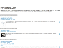 Tablet Screenshot of hipvestors.blogspot.com