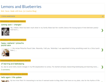 Tablet Screenshot of lemonsandblueberries.blogspot.com