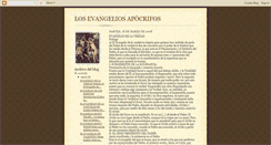 Desktop Screenshot of evangeliosytextosapocrifos.blogspot.com