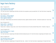 Tablet Screenshot of lego-hero-factory.blogspot.com