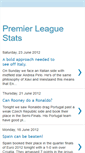 Mobile Screenshot of premleaguestats.blogspot.com