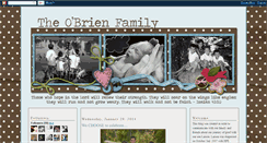 Desktop Screenshot of obrienfamily2008.blogspot.com