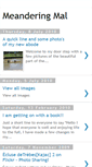 Mobile Screenshot of meanderingmal.blogspot.com