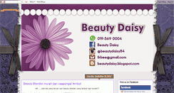 Desktop Screenshot of beautydaisy.blogspot.com