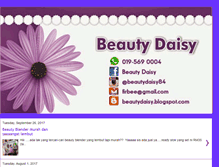 Tablet Screenshot of beautydaisy.blogspot.com