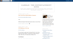 Desktop Screenshot of garmanentertainmentzone.blogspot.com