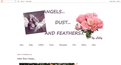 Desktop Screenshot of angelsdustandfeathers.blogspot.com