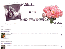 Tablet Screenshot of angelsdustandfeathers.blogspot.com