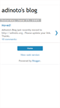 Mobile Screenshot of adinoto.blogspot.com