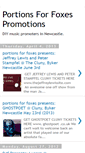 Mobile Screenshot of portionsforfoxespromotions.blogspot.com