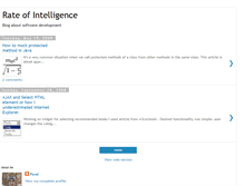 Tablet Screenshot of intelrate.blogspot.com