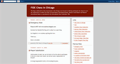 Desktop Screenshot of fidechessinchicago.blogspot.com