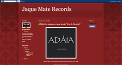 Desktop Screenshot of jaquematerecords.blogspot.com