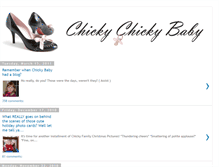 Tablet Screenshot of chickychickybaby.blogspot.com