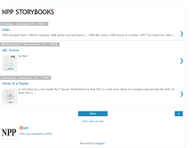 Tablet Screenshot of nppstorybooks.blogspot.com