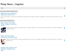 Tablet Screenshot of philippineinquirer.blogspot.com