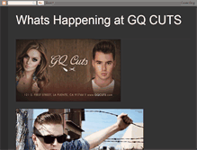 Tablet Screenshot of gqcuts.blogspot.com