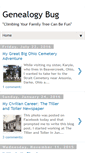 Mobile Screenshot of genealogybugkate.blogspot.com