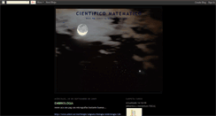 Desktop Screenshot of cientificomatematico.blogspot.com