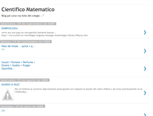 Tablet Screenshot of cientificomatematico.blogspot.com