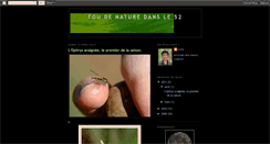 Desktop Screenshot of fou-de-nature-dans-le-52.blogspot.com