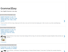 Tablet Screenshot of grammar2easy.blogspot.com