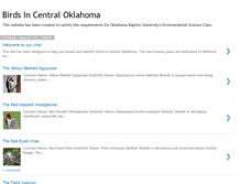 Tablet Screenshot of birdscience.blogspot.com