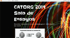 Desktop Screenshot of catorg.blogspot.com