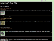 Tablet Screenshot of mininaturaleza.blogspot.com