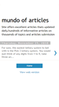Mobile Screenshot of geovanny-wwwmundoofarticles.blogspot.com