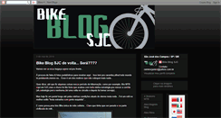Desktop Screenshot of bikeblogsjc.blogspot.com