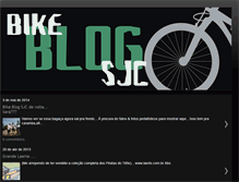 Tablet Screenshot of bikeblogsjc.blogspot.com